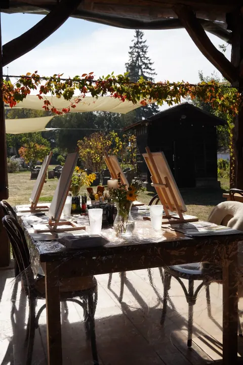 A moment from the Art & Philosophy Retreat in Transylvania, photo 8